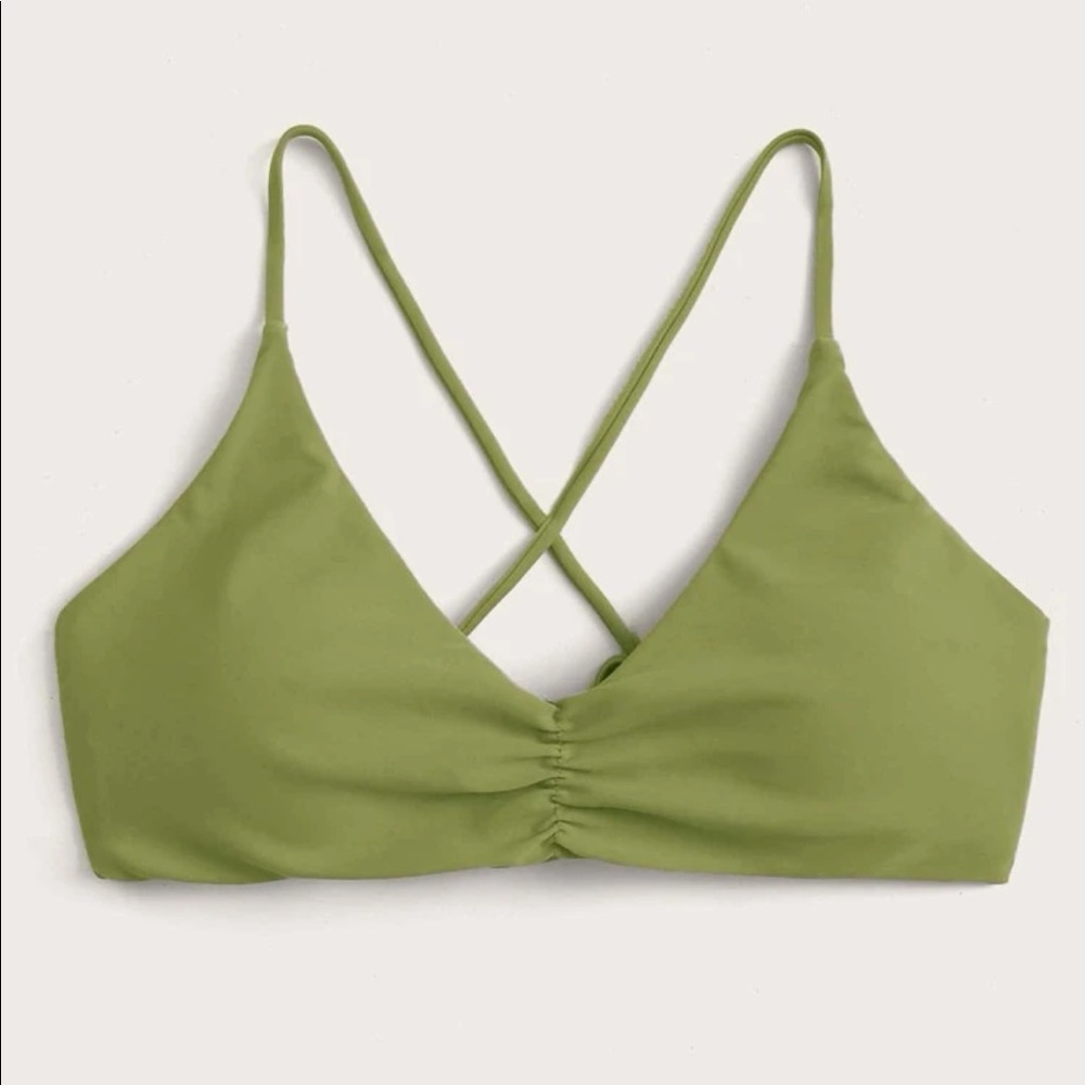 Green Bikini Top